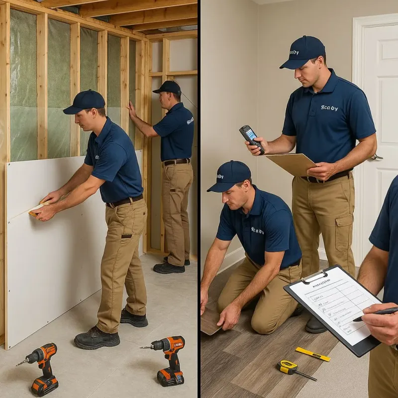 Repairs and Reconstruction process in South Salt Lake, UT